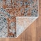Homeroots 8 x 10 ft. Rustic Brown Abstract Area Rug 395986 - alternate 2
